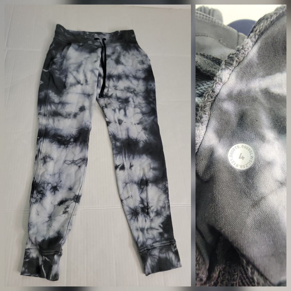 Lululemon Warm Down Jogger PantsWomens SZ 4 Earth Dye Sweats Athleisure Gym